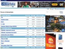 Tablet Screenshot of forum.cellularitalia.com